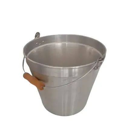 balde de aluminio com alca uso geral